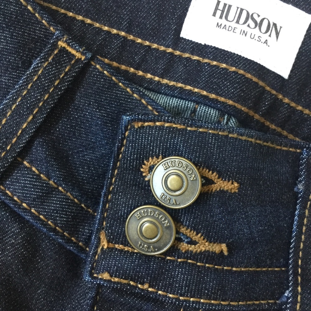 {Hudson} Signature Bootcut Premium Denim Jeans - Picture 2 of 3